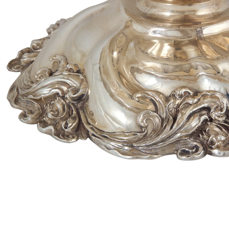 Art Nouveau Sterling Punch Bowl - Image 2