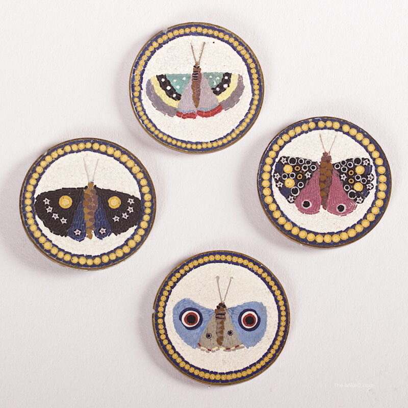 18th Century Micro Mosaic Plaques