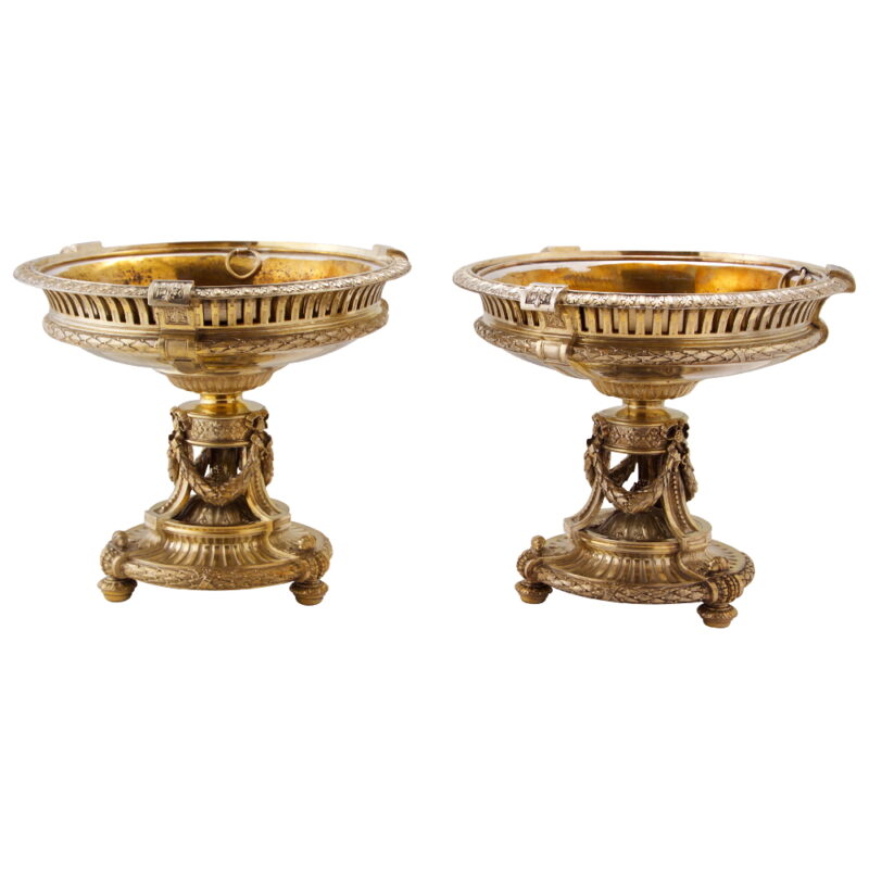 Odiot Pair of Compotes