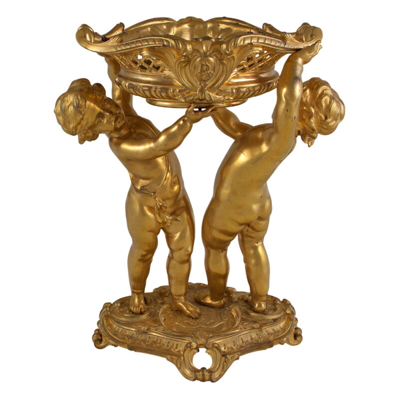 19th Century French Bronze Centerpiece