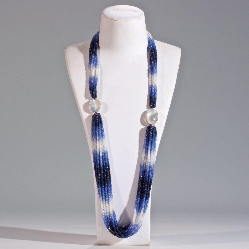 Sapphire and Moonstone Sautoir