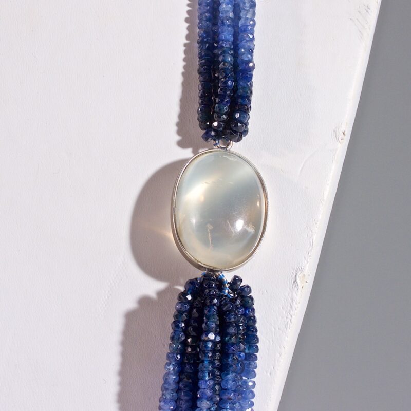 Sapphire and Moonstone Sautoir - Image 2