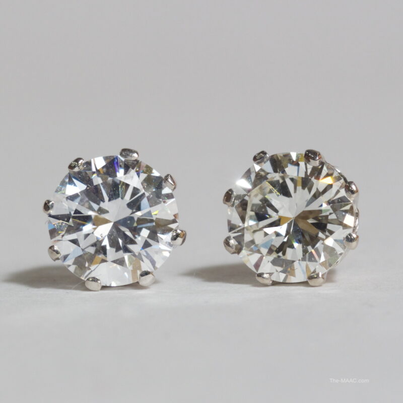 Fine Diamond Stud Earrings