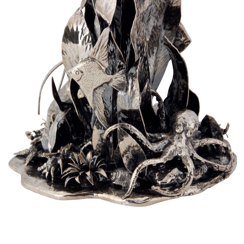 Pair of Sea Creature Candlesticks by Buccellati - Image 2