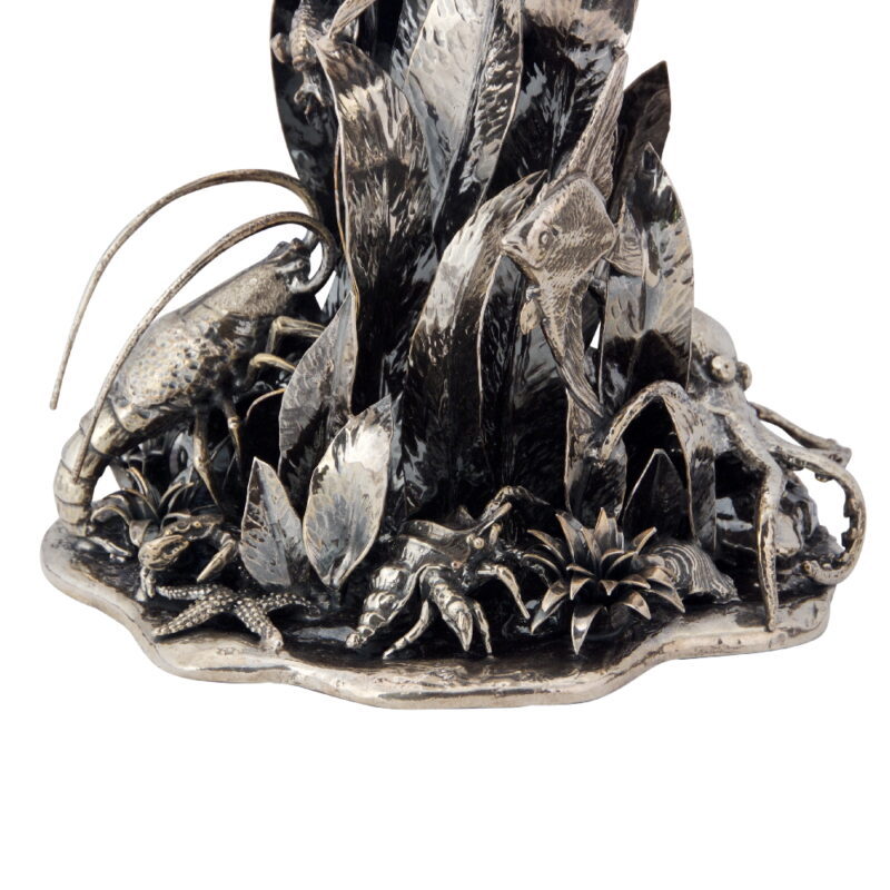 Pair of Sea Creature Candlesticks by Buccellati - Image 3