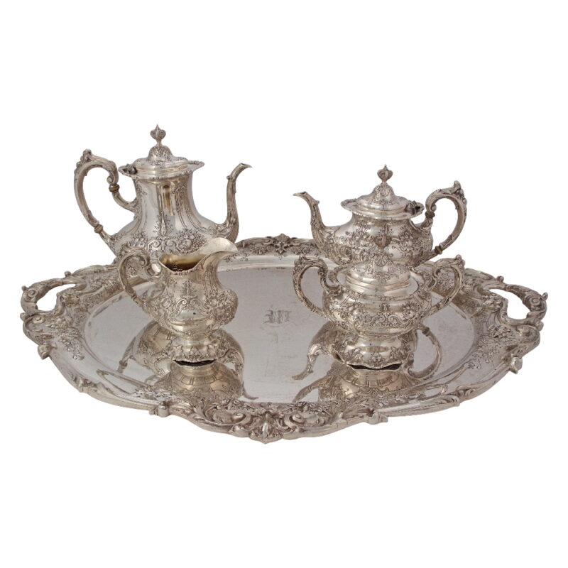 Reed and Barton Sterling Silver Coffee and Tea Set