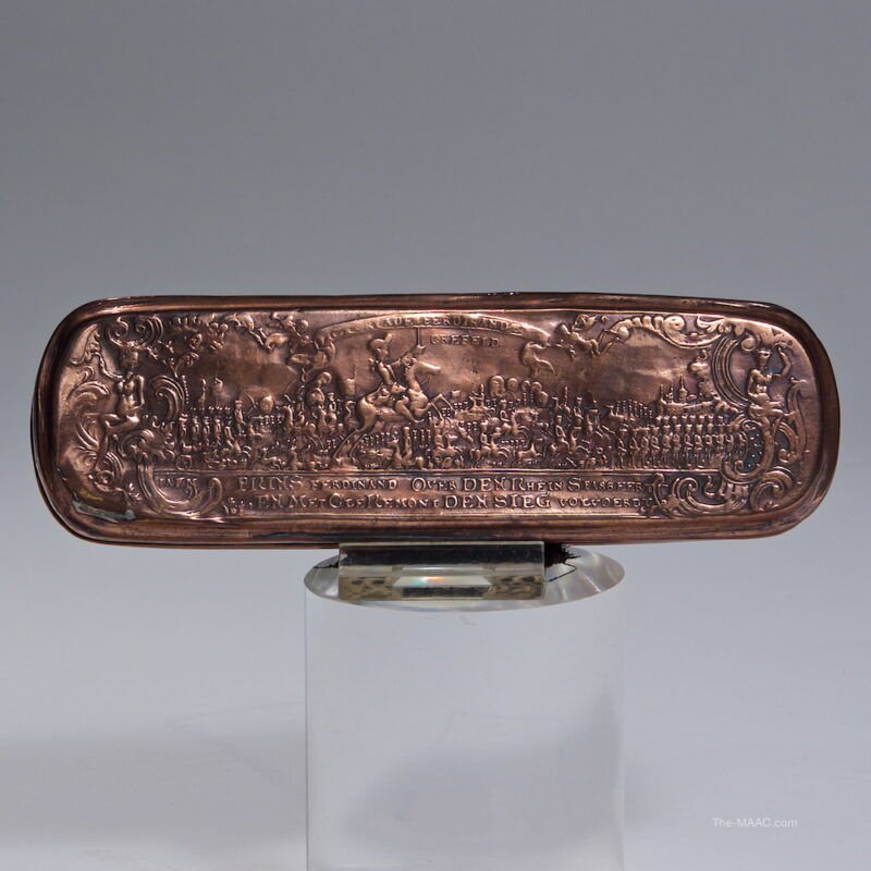 Frederick the Great Copper Tobacco Box