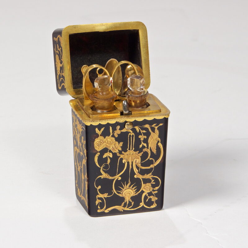 Fine Pique Tortoise Shell with Gold Inlay