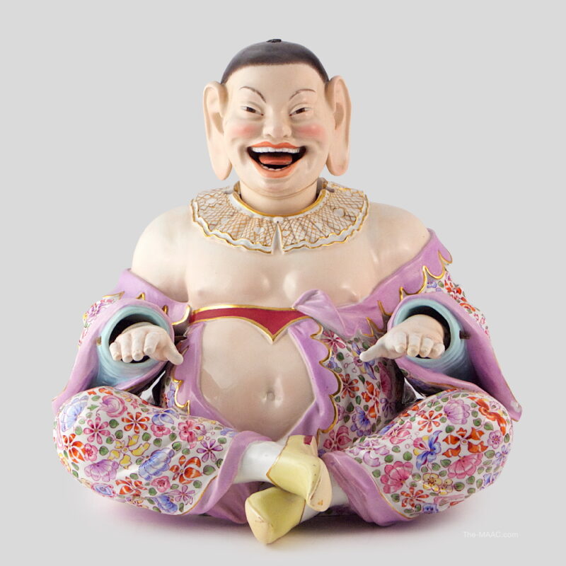 Antique Meissen Porcelain Nodding Figure