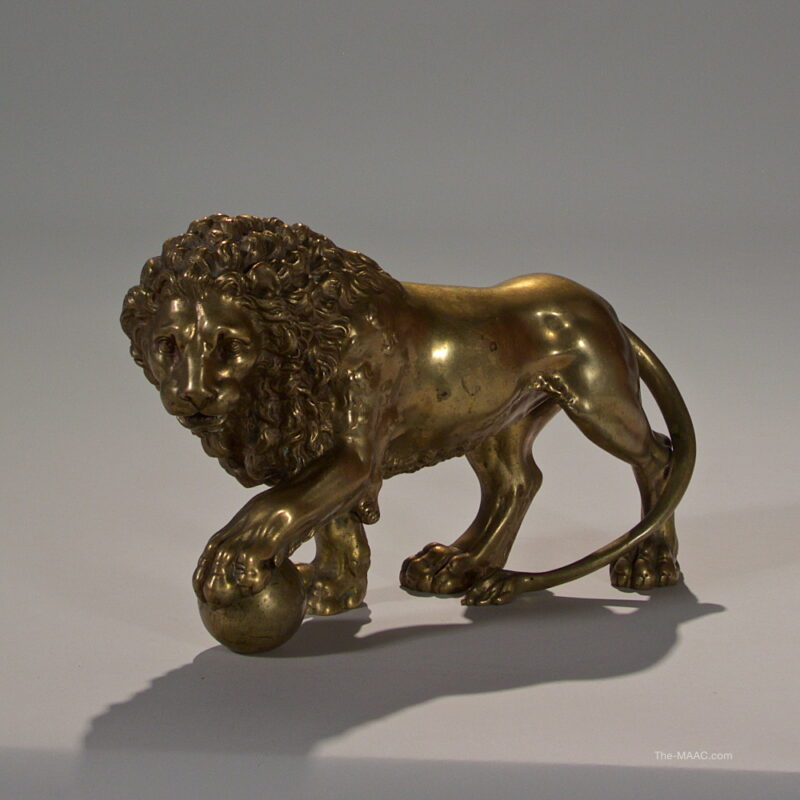 Grand Tour Italian Bronze of Medici Lion - Image 2