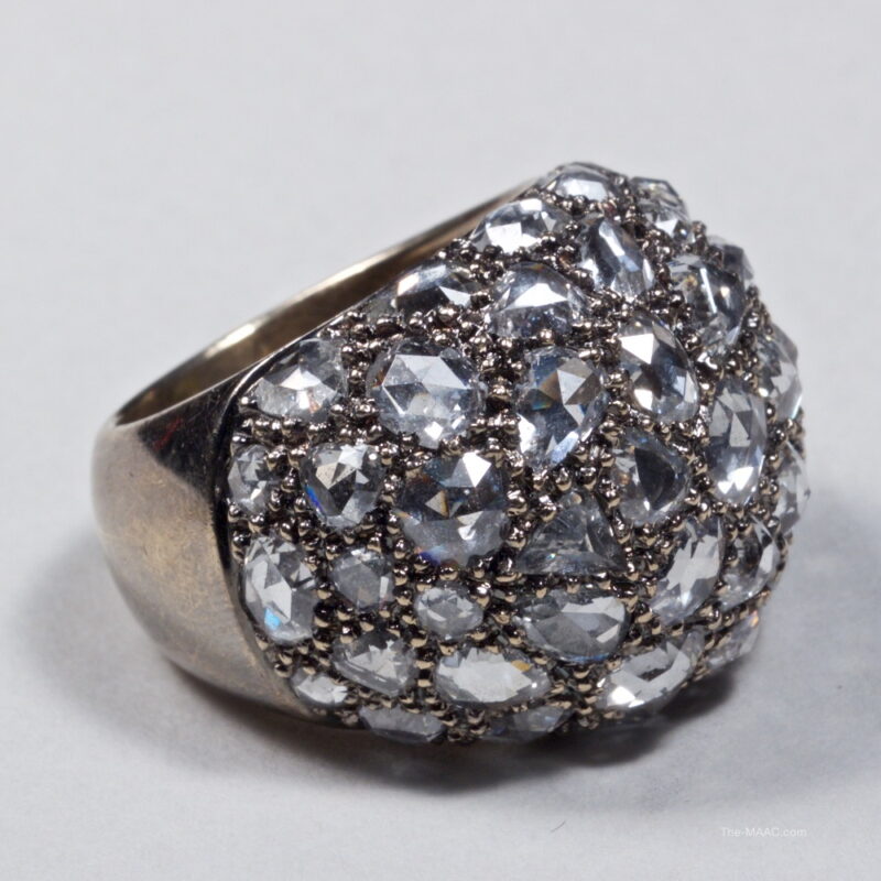Antique Diamond Encrusted Ring