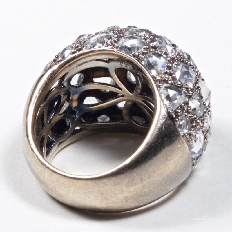 Antique Diamond Encrusted Ring - Image 3