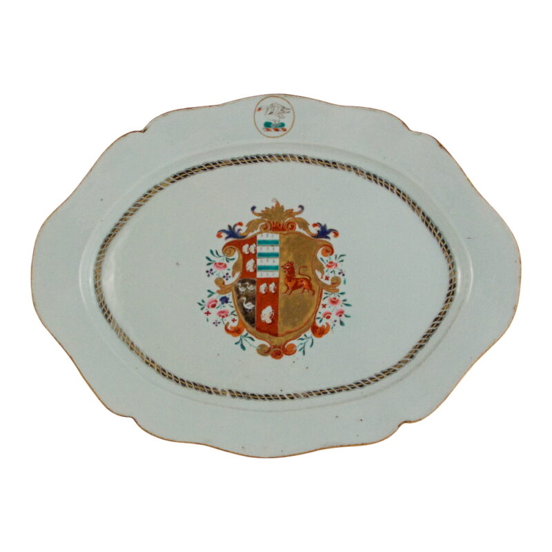 An Extremely Rare 21" Chinese Export Platter