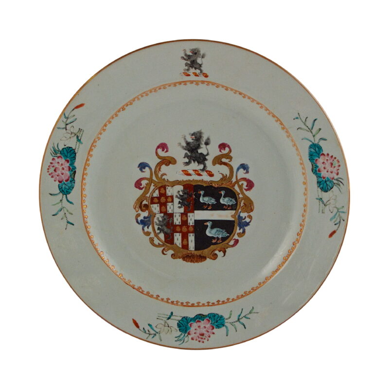 A Fine Chinese Export Armorial Charger