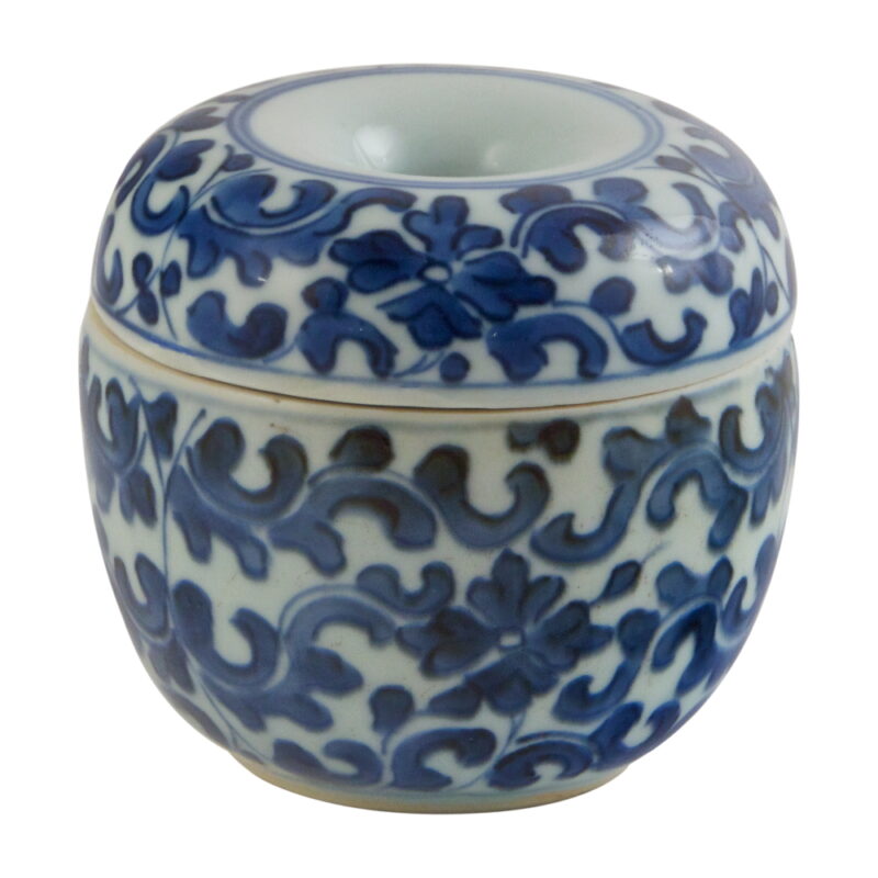 Blue and White Porcelain Scholar's Writer Pot
