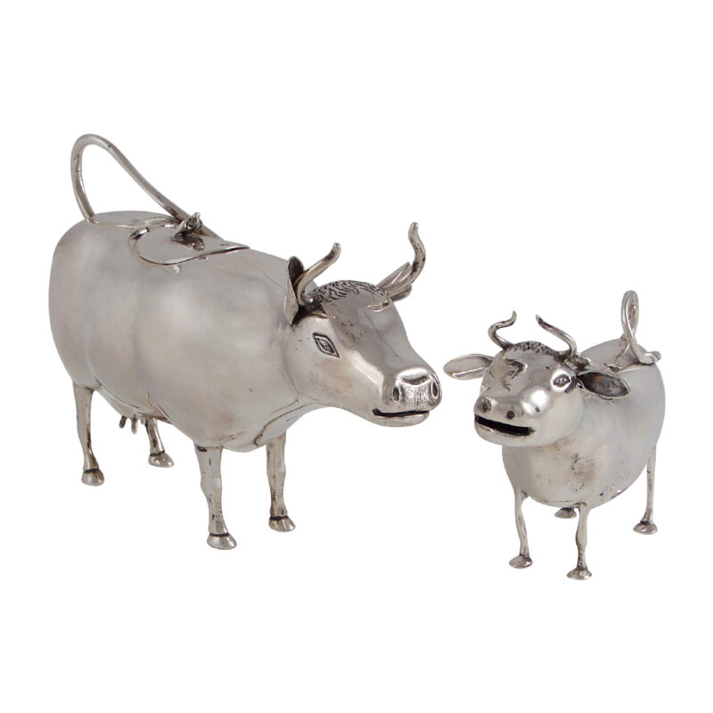 Dutch Silver Cow Creamers