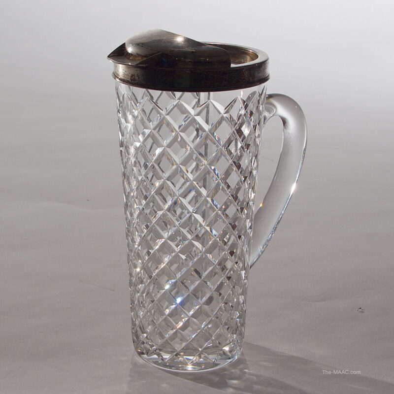 Silver and Glass Cocktail Pitcher - Image 2