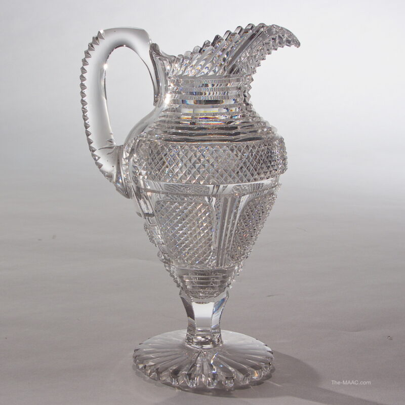 English Cut Glass Pitcher