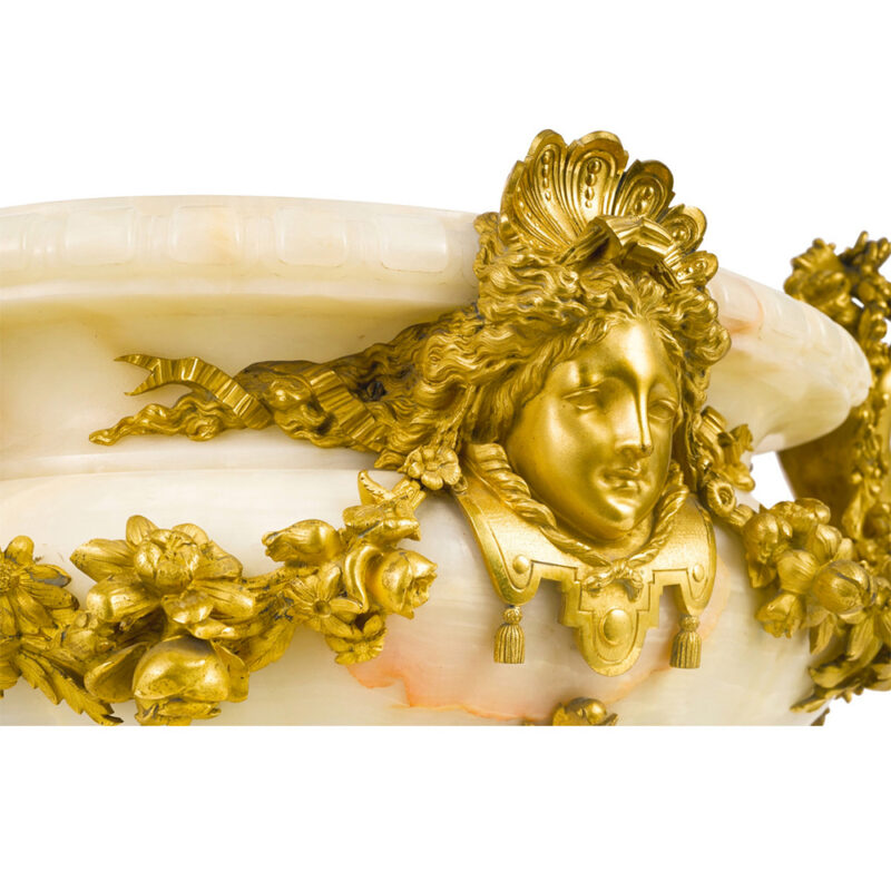 A Fine Louis XVI Gilt Bronze Mounted Onyx Centerpiece - Image 2