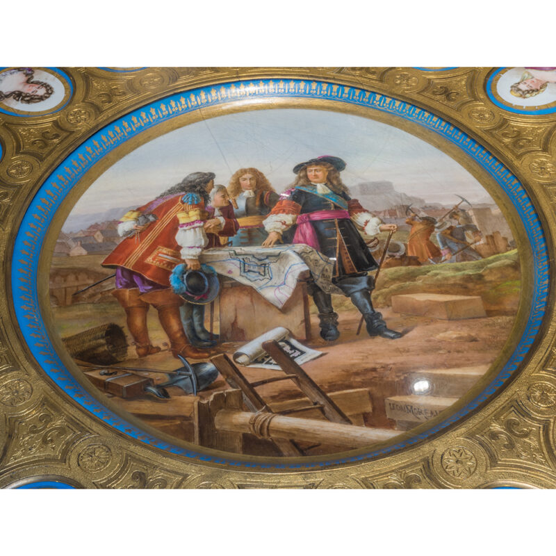 A Monumental Ormolu-Mounted Painted Wood & Sevres Porcelain Gueridon - Image 3