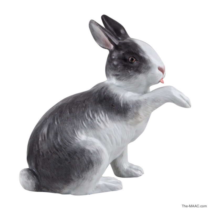 A Fine Meissen Rabbit