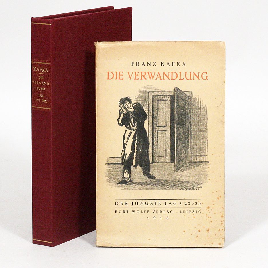 "Kafka's 'The Metamorphosis': First edition - Manhattan Rare Books - at The Manhattan Art & Antiques Center 