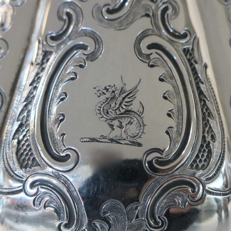 Antique English Sterling Silver Tea & Coffee Set London 1830 - Image 4
