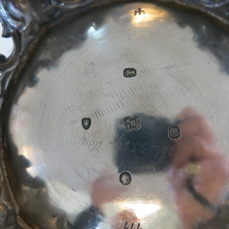 Antique English Sterling Silver Tea & Coffee Set London 1830 - Image 7