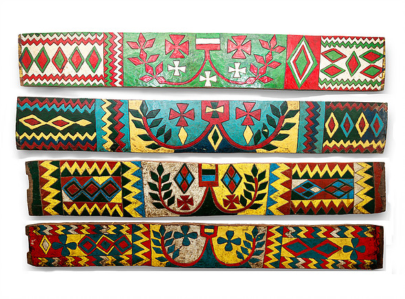 Ethiopian Painted Panels - at Hemingway African Gallery at the Manhattan Art & Antiques Center