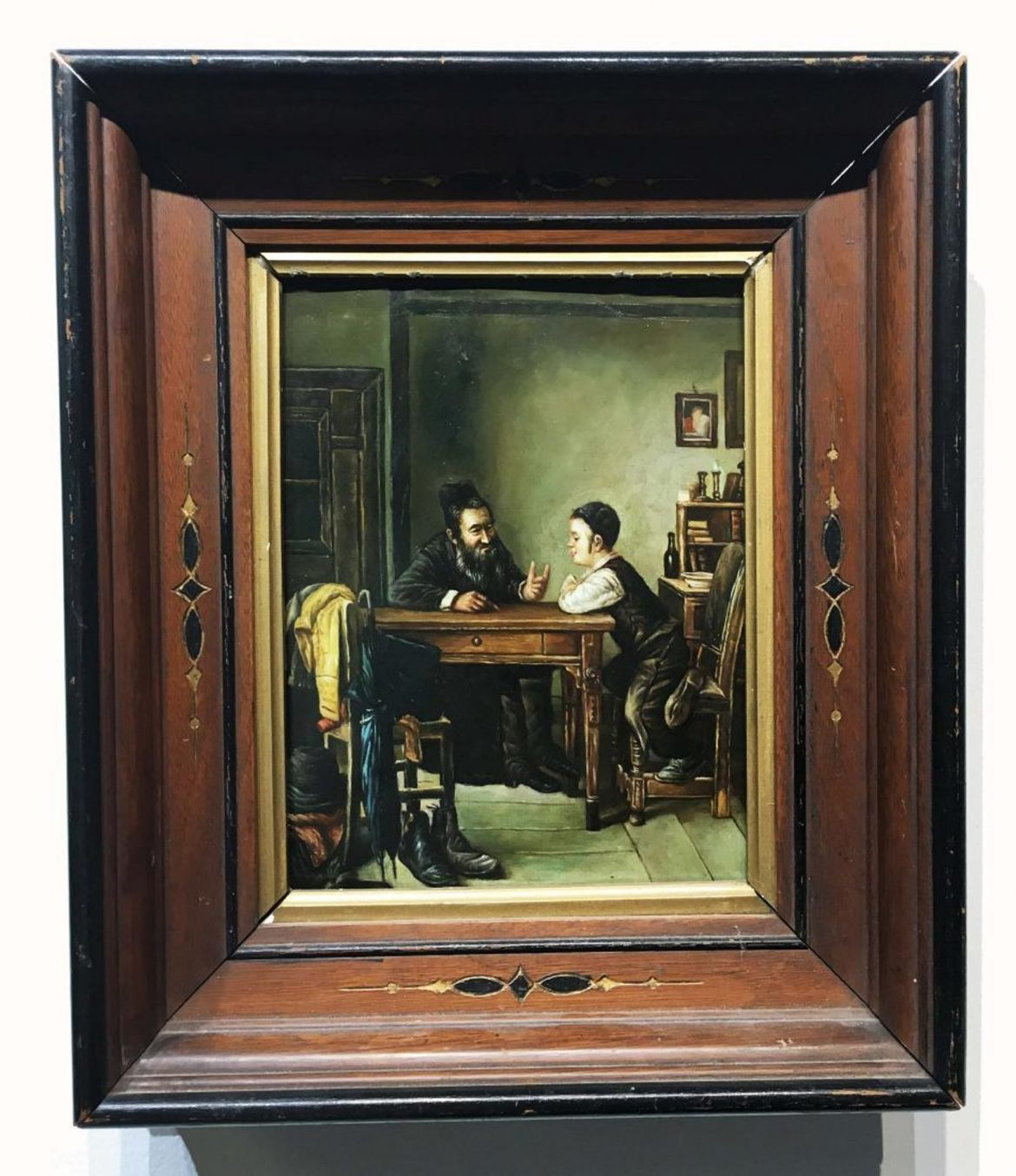 Painting: Yeshiva Boy After Openheimer - at Manhattan Art & Antiques Center's June 2018 Auction