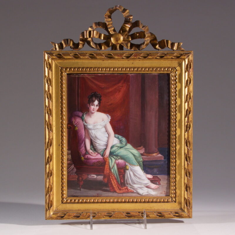 Large Enamel Plaque