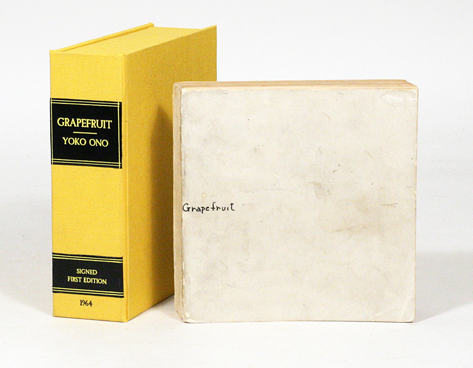 First edition of Yoko Ono's "Grapefruit" - at The Manhattan Rare Book Company - at The Manhattan Art and Antiques Center