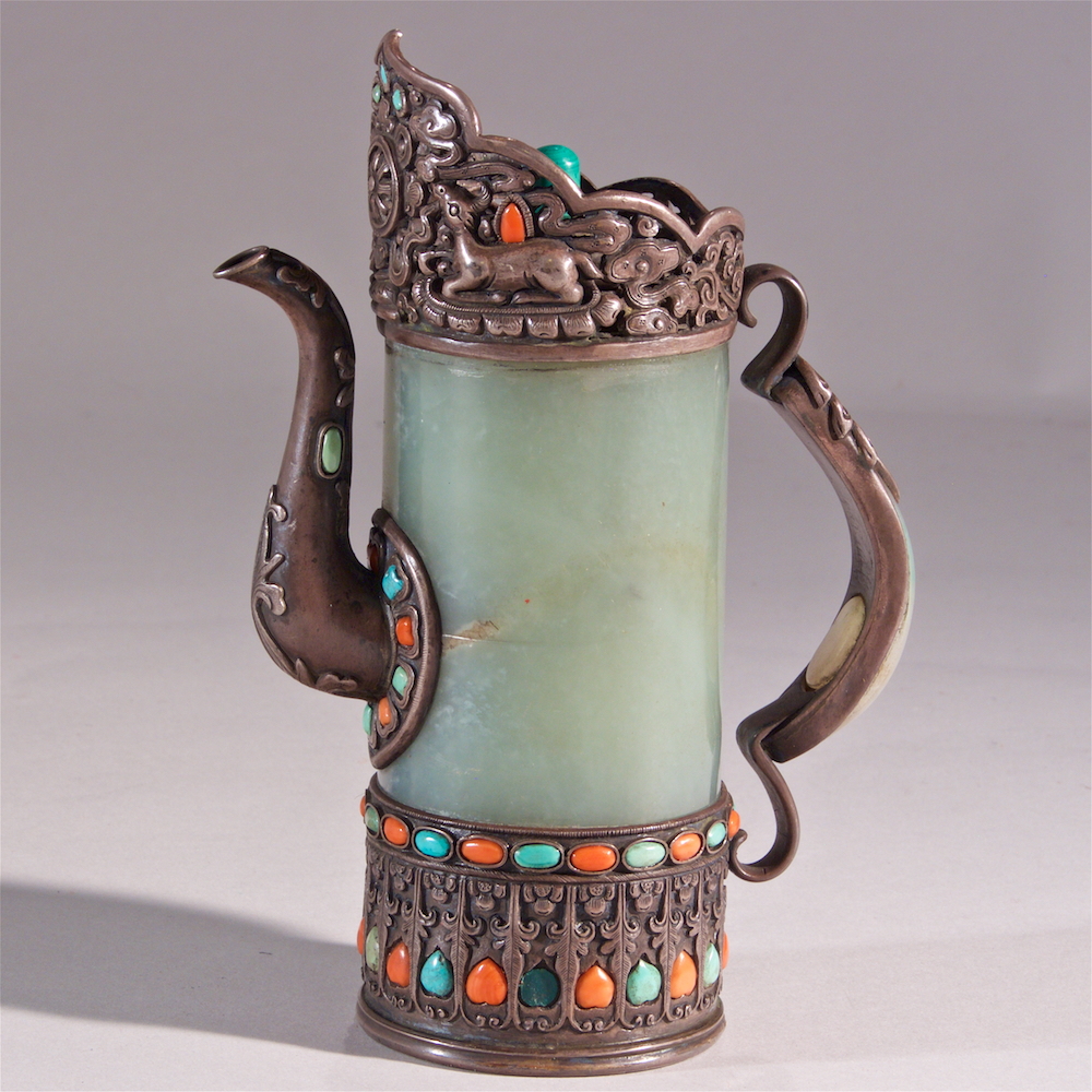 Mongolian Ritual Vase - Tibet-Nepal - at VAJRA - at Manhattan Art & Antiques Center 