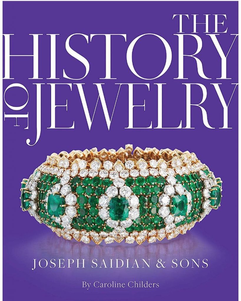 Beautiful Emerald and Diamond Bracelet - on the cover of “The History of Jewelry: Joseph Saidian and Sons” coffee table book