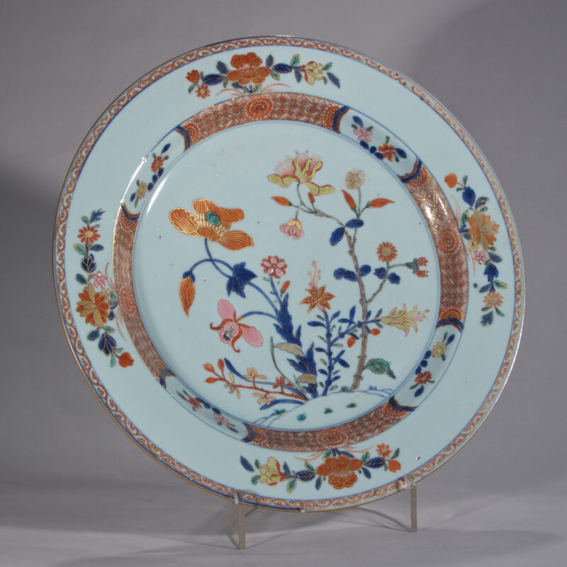 white plate