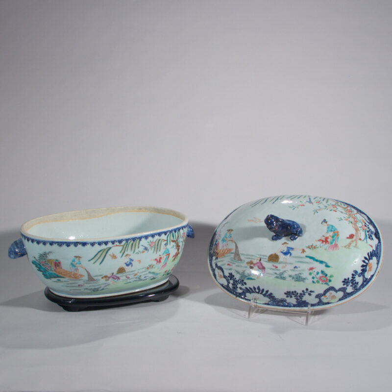 white dish