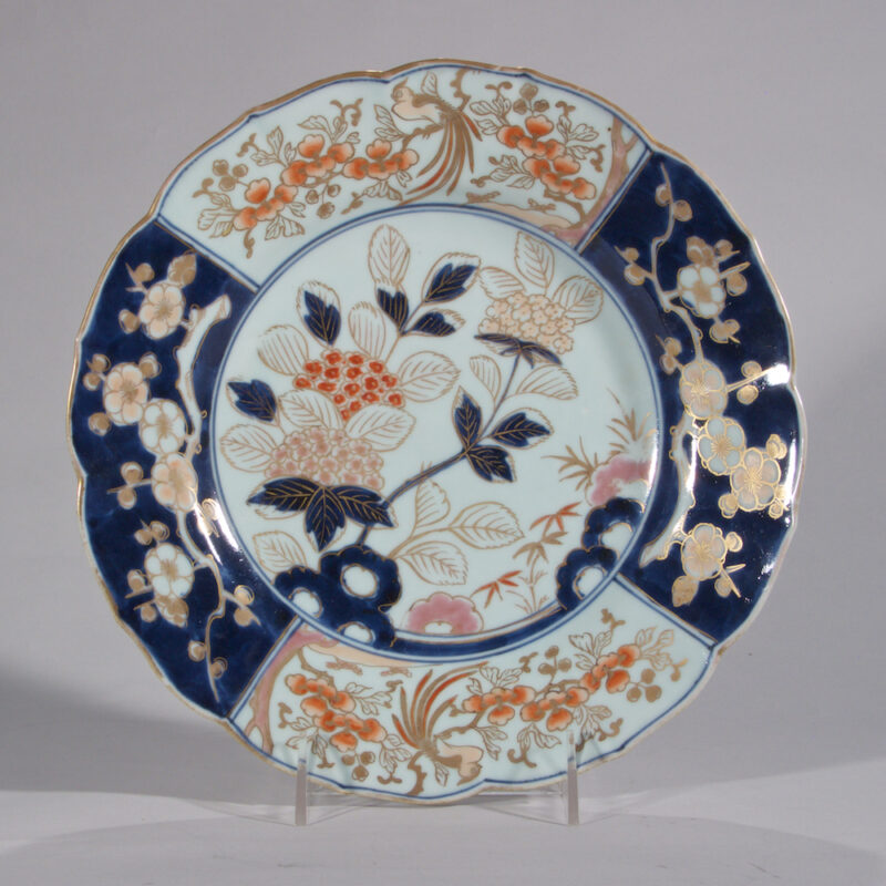 white plate