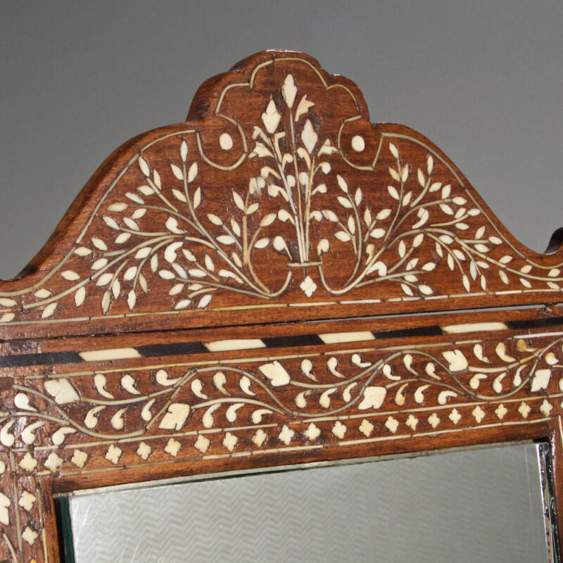 Indian Inlayed Travel Mirror