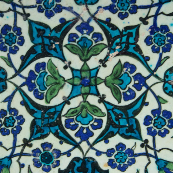Damascus Pottery Tile