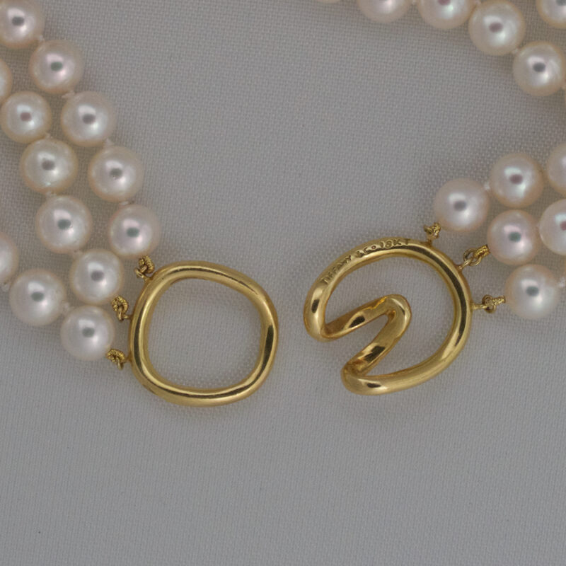Tiffany Pearl and Kunzite Necklace