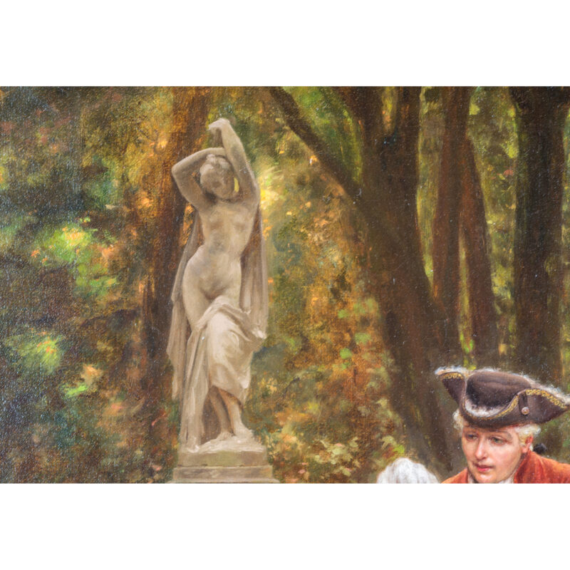 A Fine Oil Painting by Frederic Soulacroix