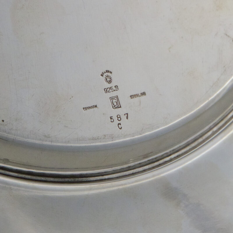 Georg Jensen Set of 12 Chargers/Underplates