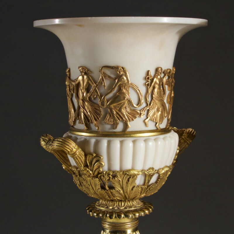A Fine Pair of Antique Neoclassical Vases - Image 3