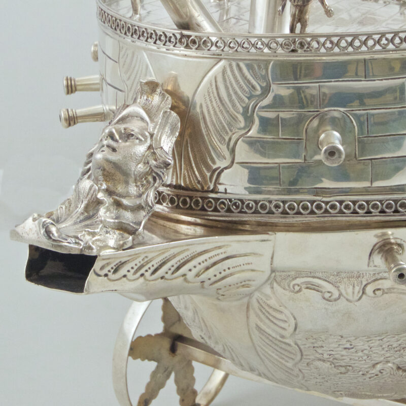 Stunning English Hallmarked Sterling Silver Neff (Sailing Ship)
