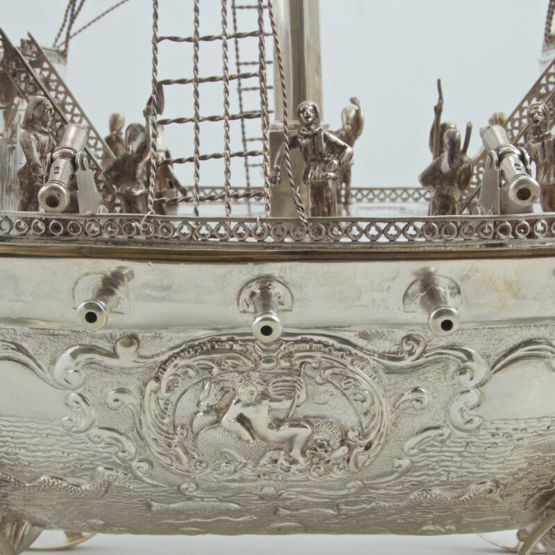 Stunning English Hallmarked Sterling Silver Neff (Sailing Ship)