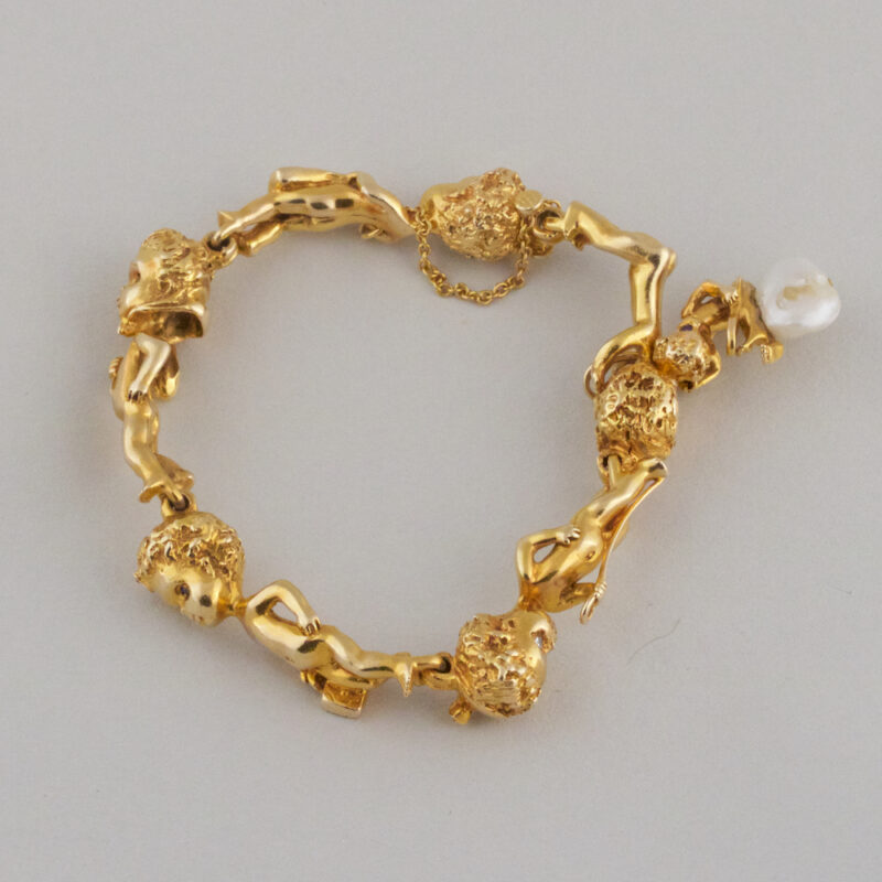 14K William Ruser Children of the Week Bracelet