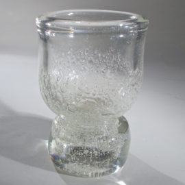 Robert Henri Schneider Bubble Glass Vase