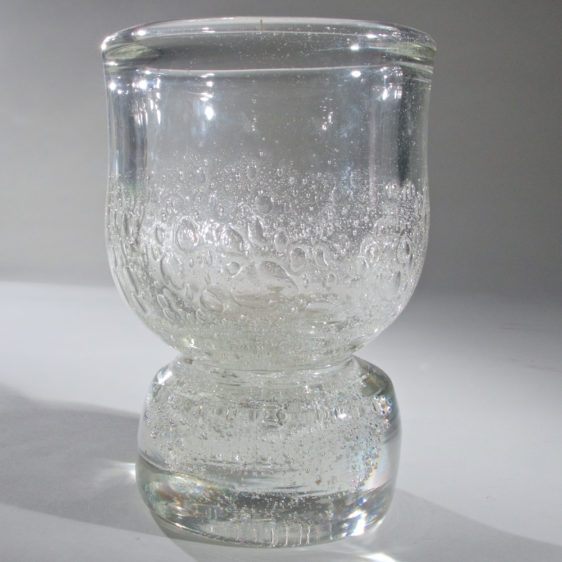Robert Henri Schneider Bubble Glass Vase