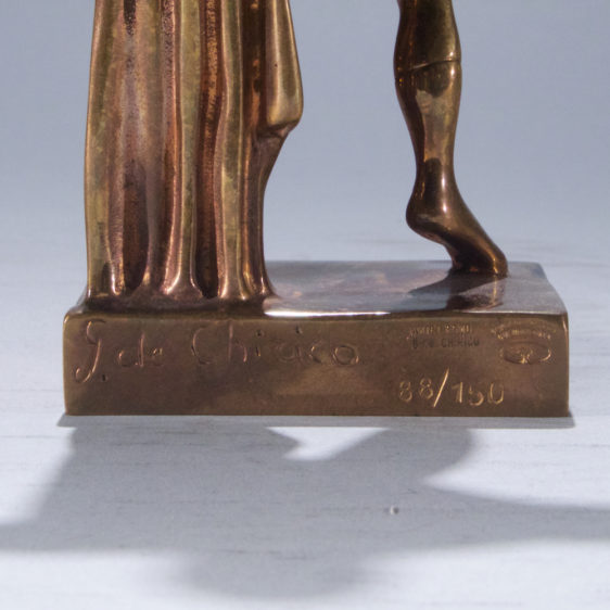Giorgio De Chirico "Trovatore" Sculpture