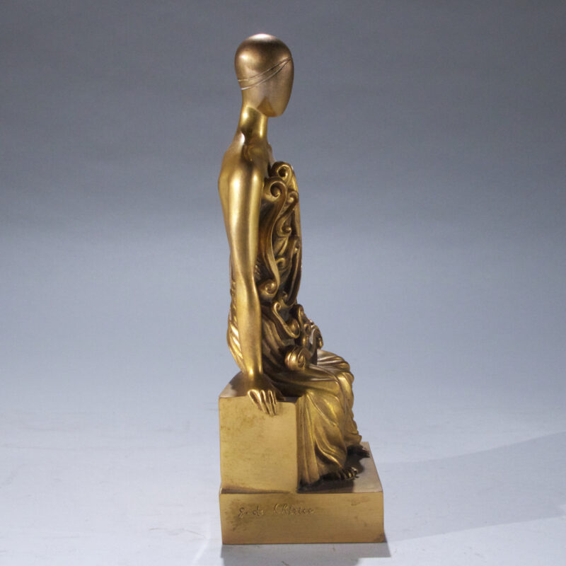 Giorgio De Chirico "La Musa" Sculpture